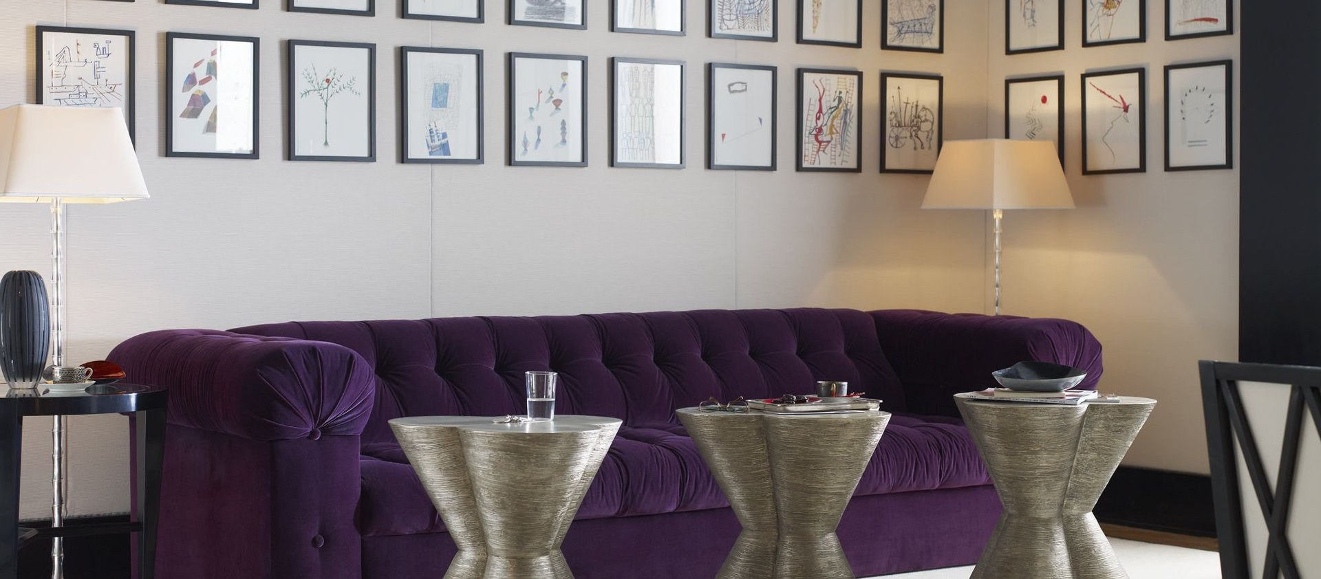 Interior styled with decorative lighting